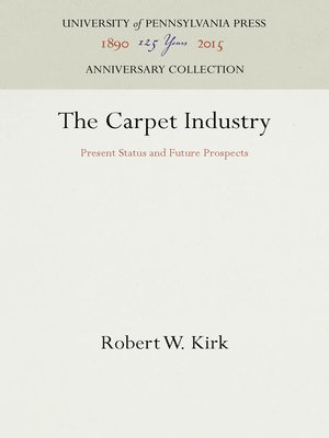 cover image of The Carpet Industry